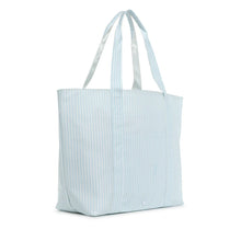 Load image into Gallery viewer, BLUE PIMLICO STRIPE JUMBO X-LARGE TOTE