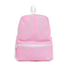 Load image into Gallery viewer, PINK GINGHAM BACKPACKER