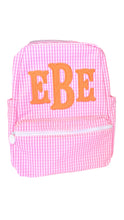 Load image into Gallery viewer, PINK GINGHAM BACKPACKER