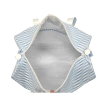 Load image into Gallery viewer, MIST GINGHAM WEEKENDER