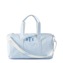 Load image into Gallery viewer, MIST GINGHAM WEEKENDER