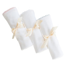 Load image into Gallery viewer, Pixie Lily Blue Jersey Receiving Blanket
