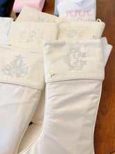 Load image into Gallery viewer, Ivory Christmas Stocking