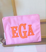 Load image into Gallery viewer, PINK GINGHAM LARGE ROADIE