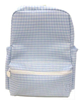 Load image into Gallery viewer, MIST BLUE GINGHAM BACKPACKER