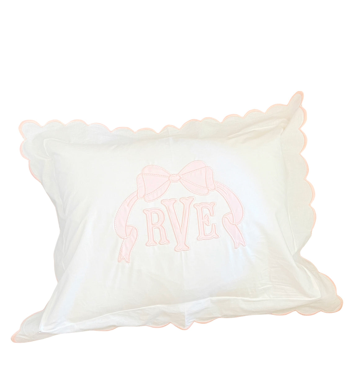 Monogrammed baby outlet pillow