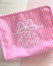 Load image into Gallery viewer, PINK GINGHAM LARGE ROADIE