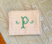 Load image into Gallery viewer, Khaki Gingham Large Roadie