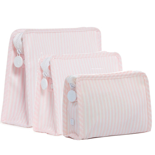 PINK PIMLICO STRIPE SMALL ROADIE