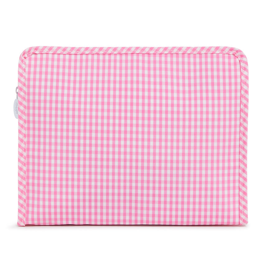 PINK GINGHAM LARGE ROADIE