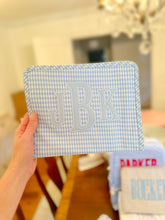 Load image into Gallery viewer, Mist Gingham Large Roadie