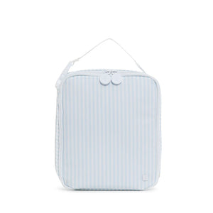 BLUE PIMLICO STRIPE LUNCH BOX INSULATED LUNCH BAG