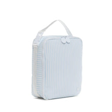 Load image into Gallery viewer, BLUE PIMLICO STRIPE LUNCH BOX INSULATED LUNCH BAG