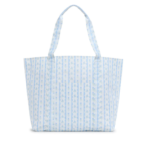 BLUE RIBBON FLORAL JUMBO X-LARGE TOTE