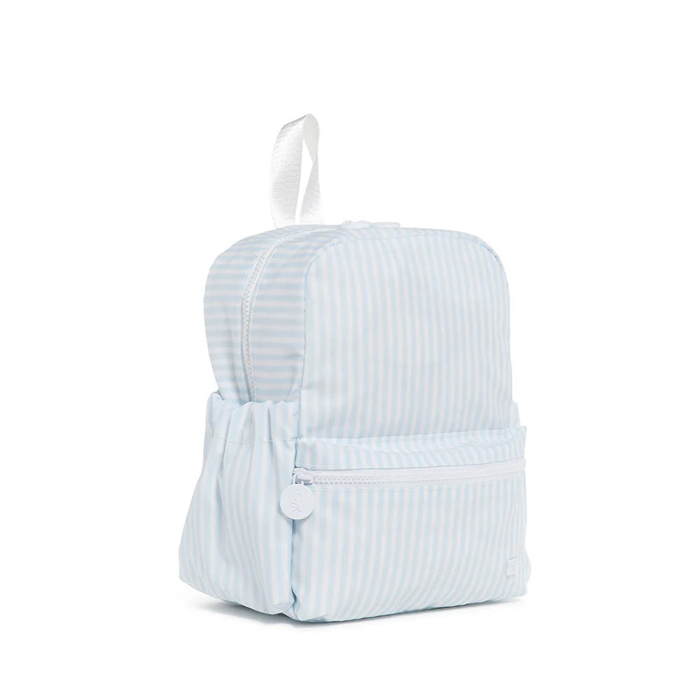 BLUE PIMLICO STRIPE MINI BACKPACKER