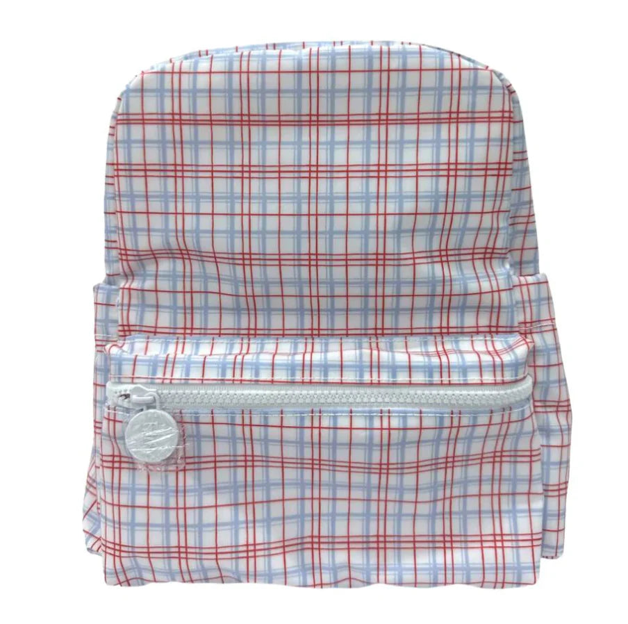 CLASSIC PLAID RED MINI BACKPACKER