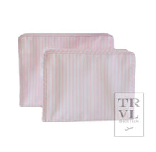 Load image into Gallery viewer, PINK PIMLICO STRIPE LARGE ROADIE