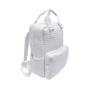 QUILTED ALL YOU NEED BAG - PIMLICO STRIPE BLUE