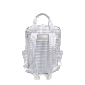 QUILTED ALL YOU NEED BAG - PIMLICO STRIPE BLUE