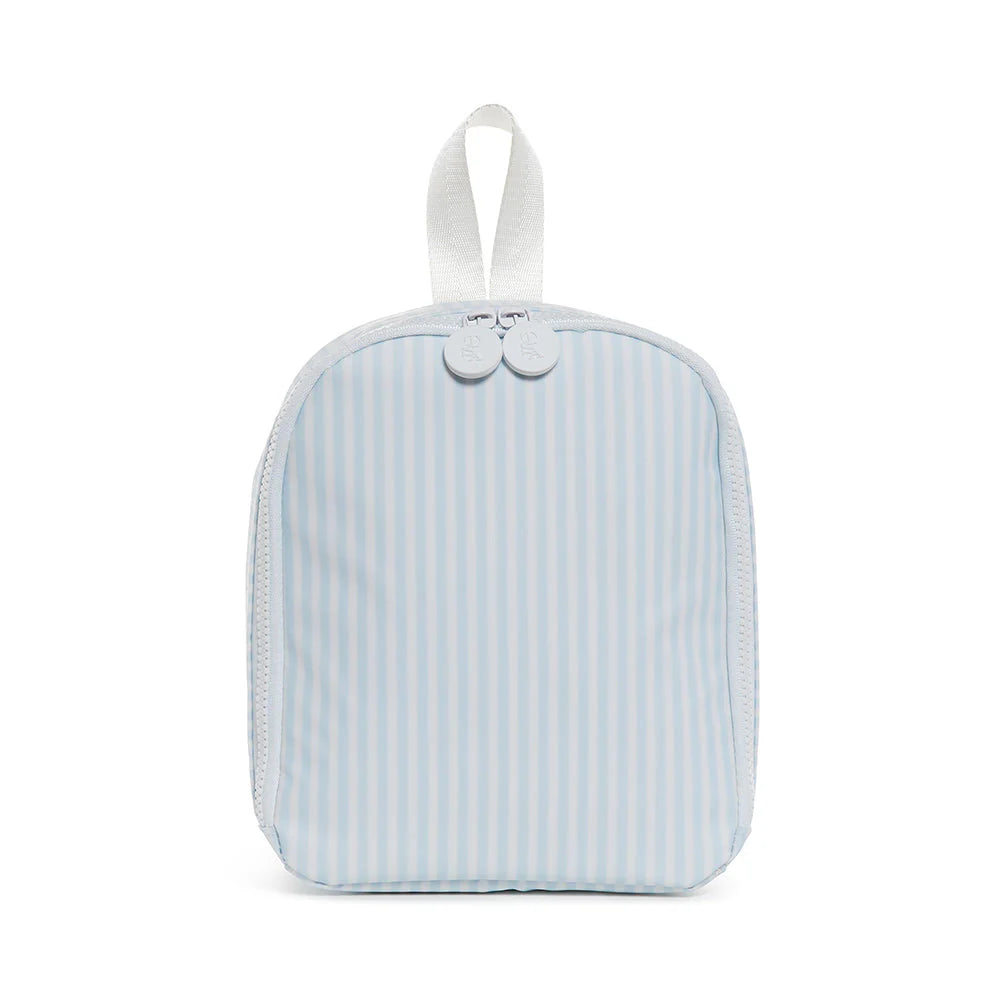 BLUE PIMLICO STRIPE BRING IT LUNCH BAG