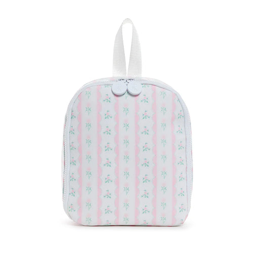 PINK RIBBON FLORAL BRING IT LUNCH BAG
