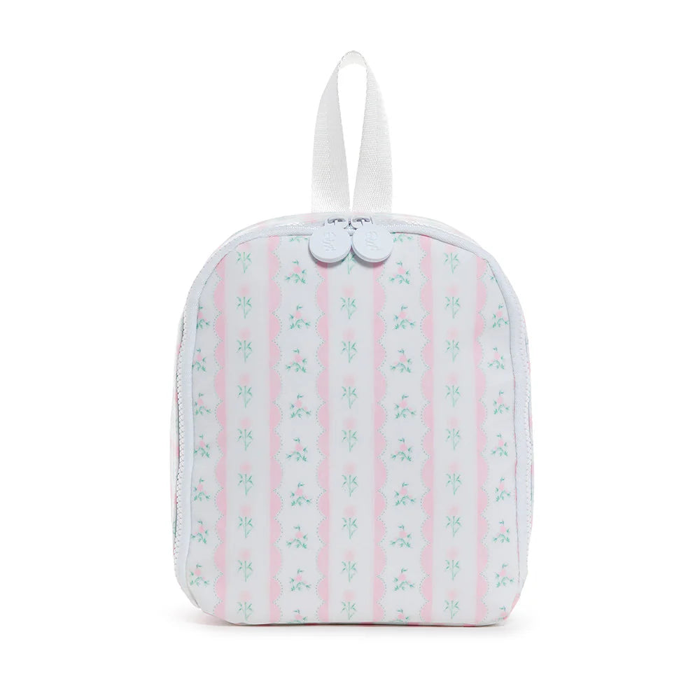 PINK RIBBON FLORAL BRING IT LUNCH BAG