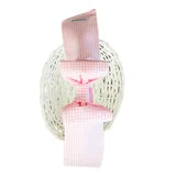 Load image into Gallery viewer, Pink Gingham Basket Bow