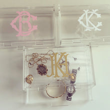 Load image into Gallery viewer, Personalized Acrylic Jewelry Box