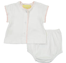 Load image into Gallery viewer, Pixie Lily Pink Jersey Crib Set