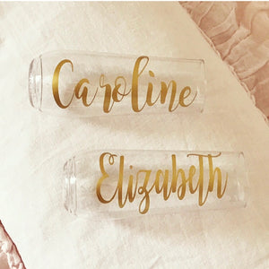 Personalized Champagne Govino Set