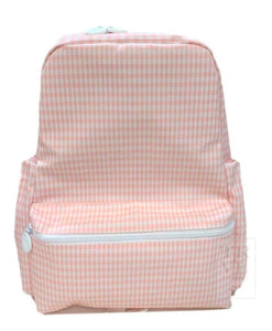 Taffy Pink Gingham Backpack