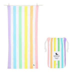 DOCK & BAY | BEACH TOWEL - LARGE | UNICORN WAVES