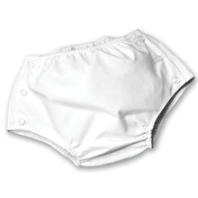 Load image into Gallery viewer, Boy&#39;s White Diaper Cover