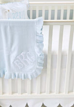 Load image into Gallery viewer, Jersey Knitted Ruffle Blankets