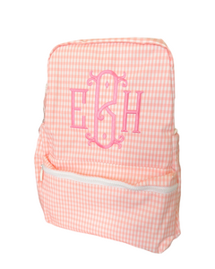 Taffy Pink Gingham Backpack