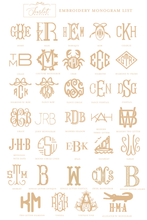 Load image into Gallery viewer, White Piqué Monogrammed Guest Towel